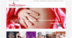 Desktop Screenshot of childbirthodyssey.com